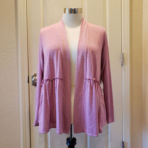 NWT Delancey Studio Peplum Cardigan 1X